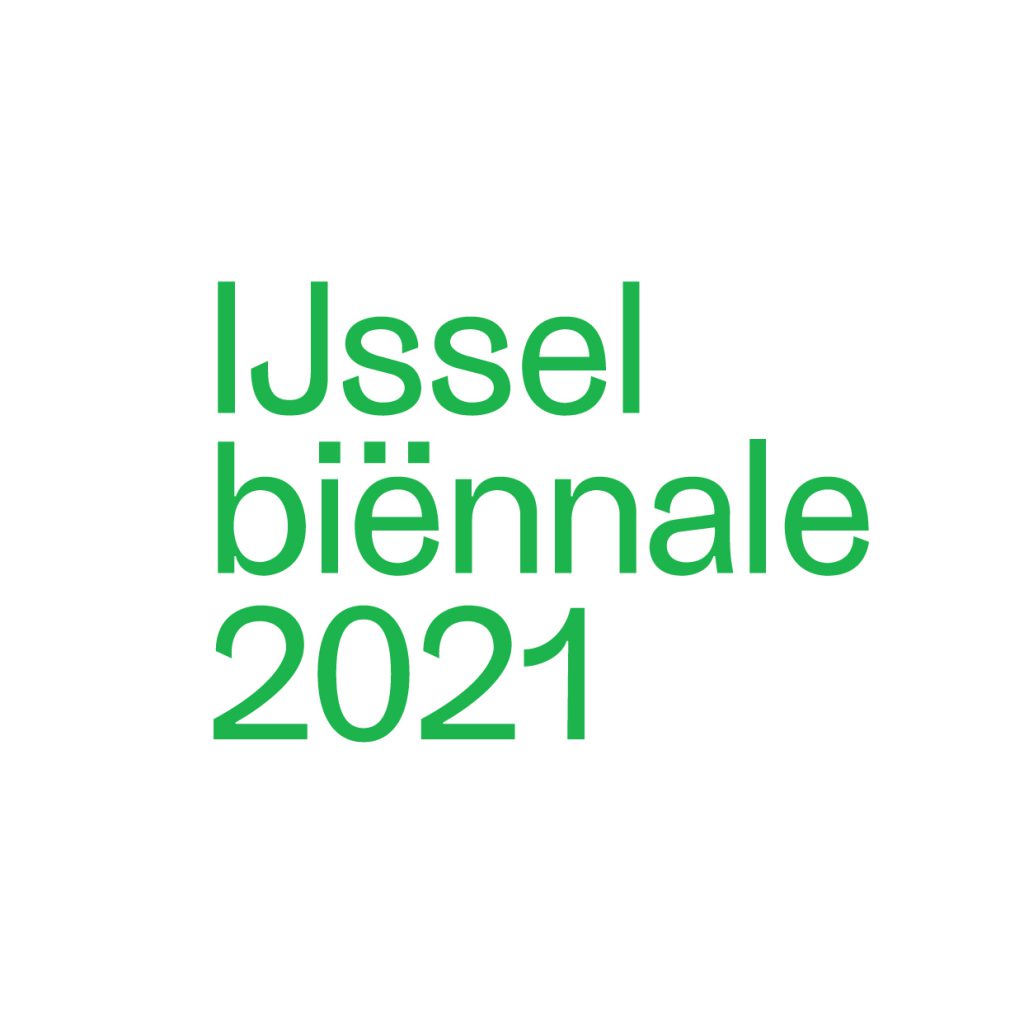 Ijsselbiennale 2021 logo groen